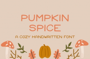 Pumpkin Spice Modern Font Download