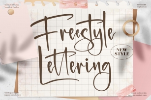 Freestyle Lettering Script Font Download