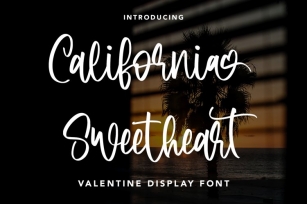 California Sweetheart Font Download