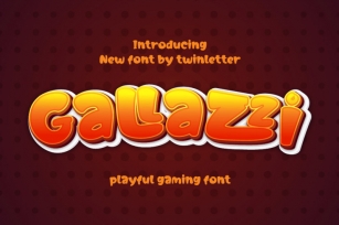 Gallazzi Playful Display Font Font Download