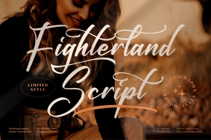 Fighterland Scrip Font Download