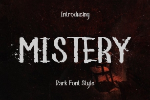 Mistery – Dark Font Font Download