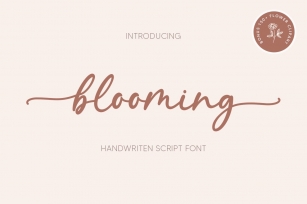 Blomming Font Download