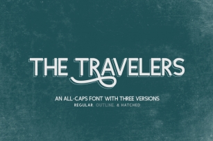 The Travelers Sans Font Trio Font Download