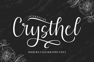 Crysthel Font Download