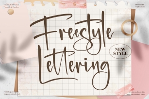 Freestyle Lettering Font Download