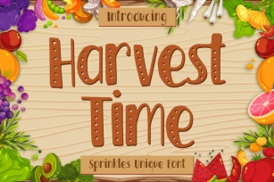 Harvest Time – Sprinkles Font Font Download