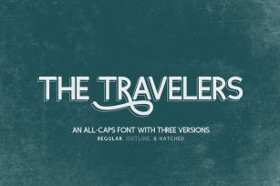 The Travelers Trio Font Download