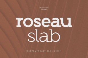 Roseau Slab Font Download