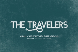 The Travelers Sans Trio Font Download