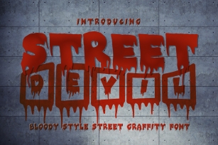 Street Devil Font Download