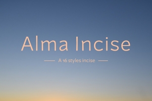 Alma Incise Font Download