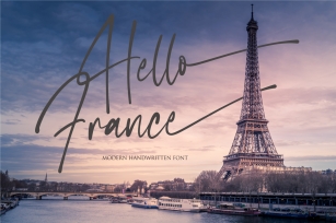 Hello France Font Download