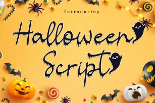 Halloween Script Font Download