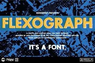 Flexograph Font Download