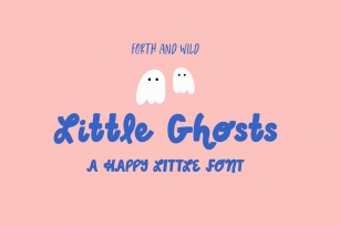 Little Ghosts Playful Font Download