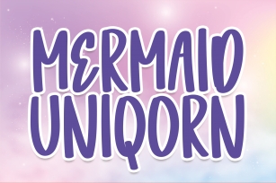 Mermaid Uniqorn Font Download