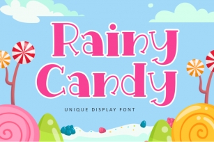Rainy Candy - Christmas Font Font Download