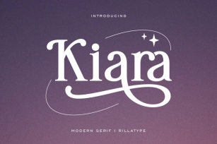 Kiara - Modern Serif Font Download