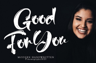 Good for You Font Download
