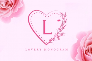 Lovery Monogram Font Download