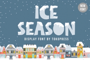 Ice Season - Kids font Font Download
