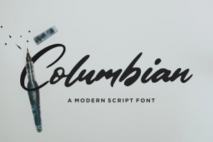 Columbian Script Font YH Font Download