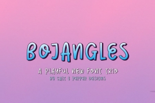 Bojangles Font Duo Font Download