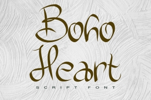 Boho Heart Font Download