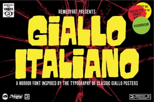 Giallo Italiano Font Download