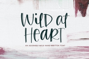 Wild at Heart Font Download