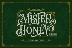 Mister Honey Typeface Font Download