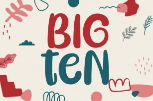 Big Ten Font Download