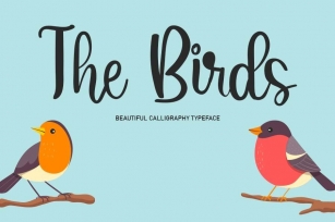 The Birds Font Download