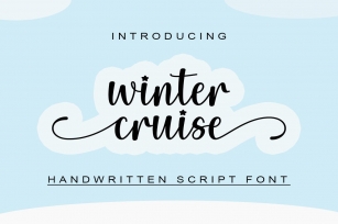 Winter Cruise Font Download