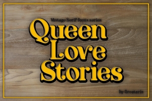 Queen Love Stories Font Download