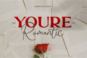 Youre Romantic Serif Font Download