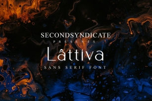 Lattiva - Sans Serif Font Font Download