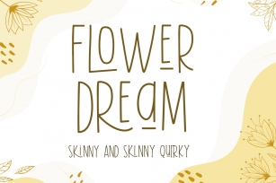 Flower Dream Font Download