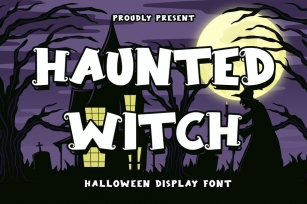 HauntedWitch - Halloween Display Font Font Download