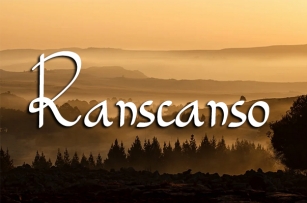 Ranscanso Font Download