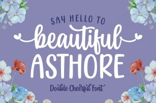 Beautiful Asthore Font Download