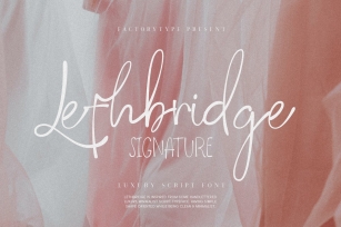 Lethbridge Script Font Download