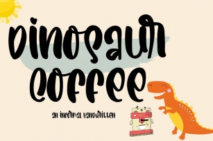 Dinosaur Coffee Font Download