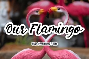 Our Flamingo Font Download