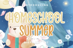 Homeschool Summer Font Download