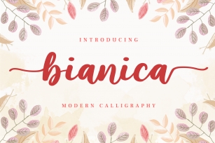 Bianica Font Download