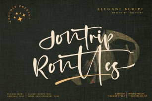 Jontrip Ronttes Font Download