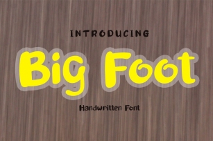 Big Foot Font Download
