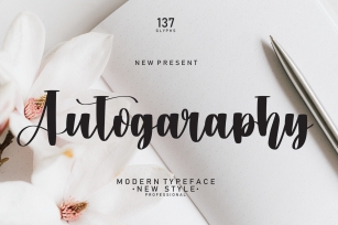 Autogaraphy Font Download